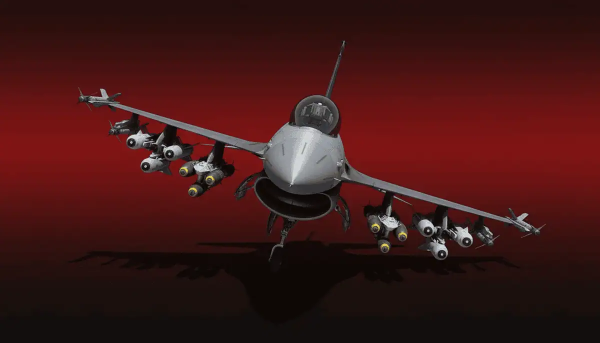F-16A block 10 artwork