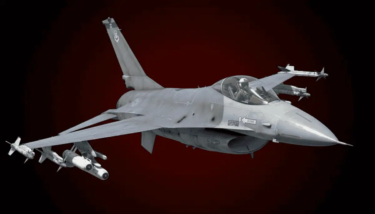 F-16A promotional art