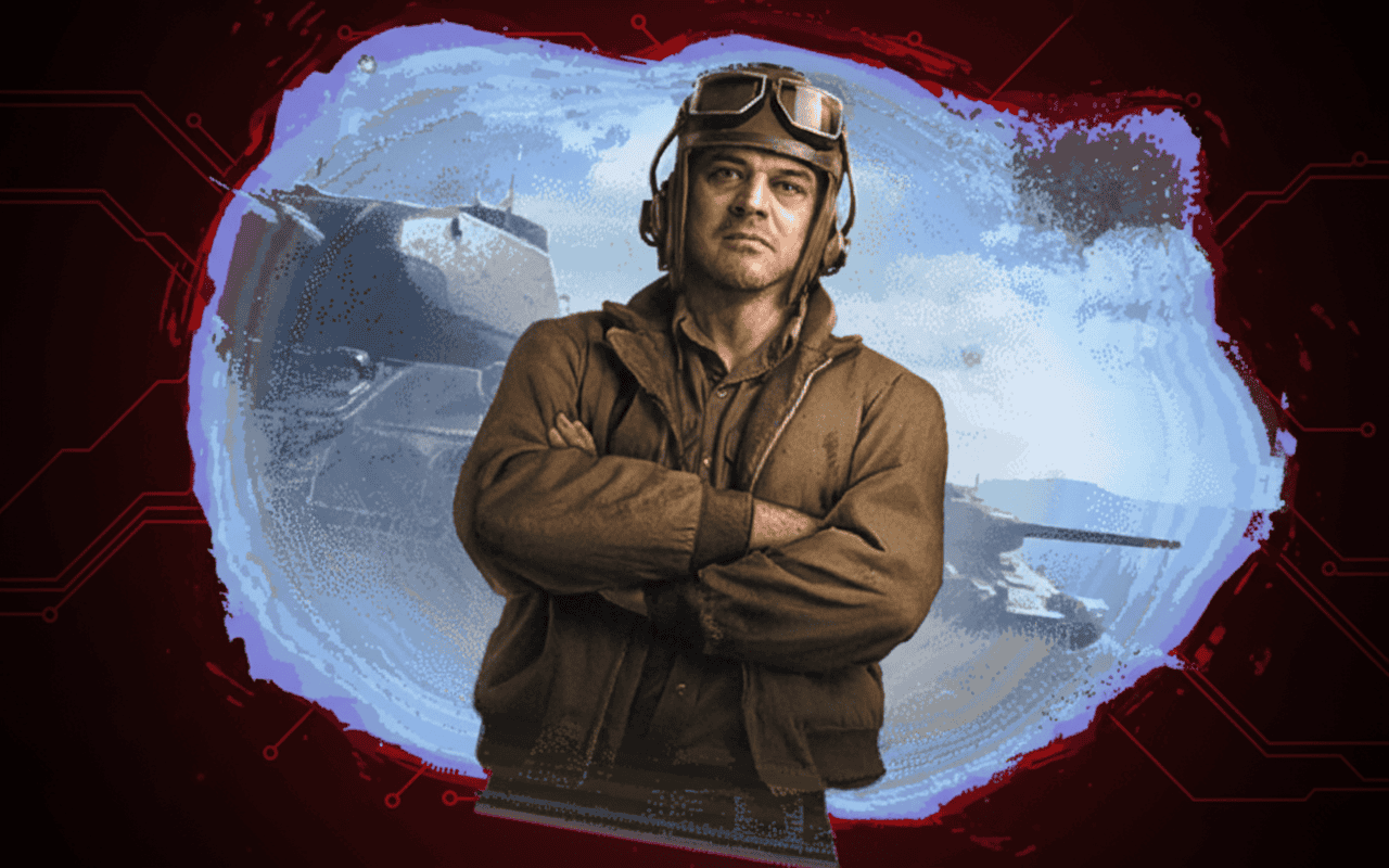 Commander character illustration