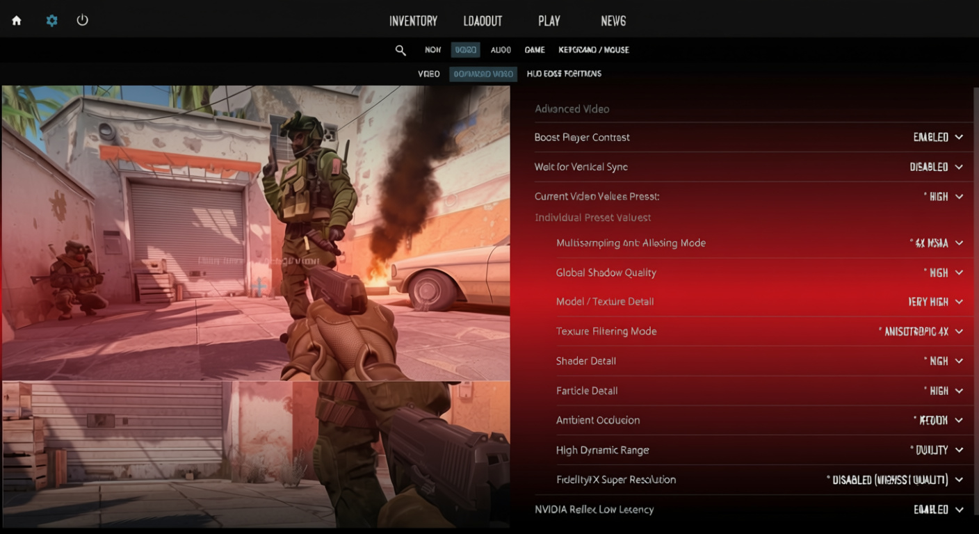 CS2 advanced settings toggle