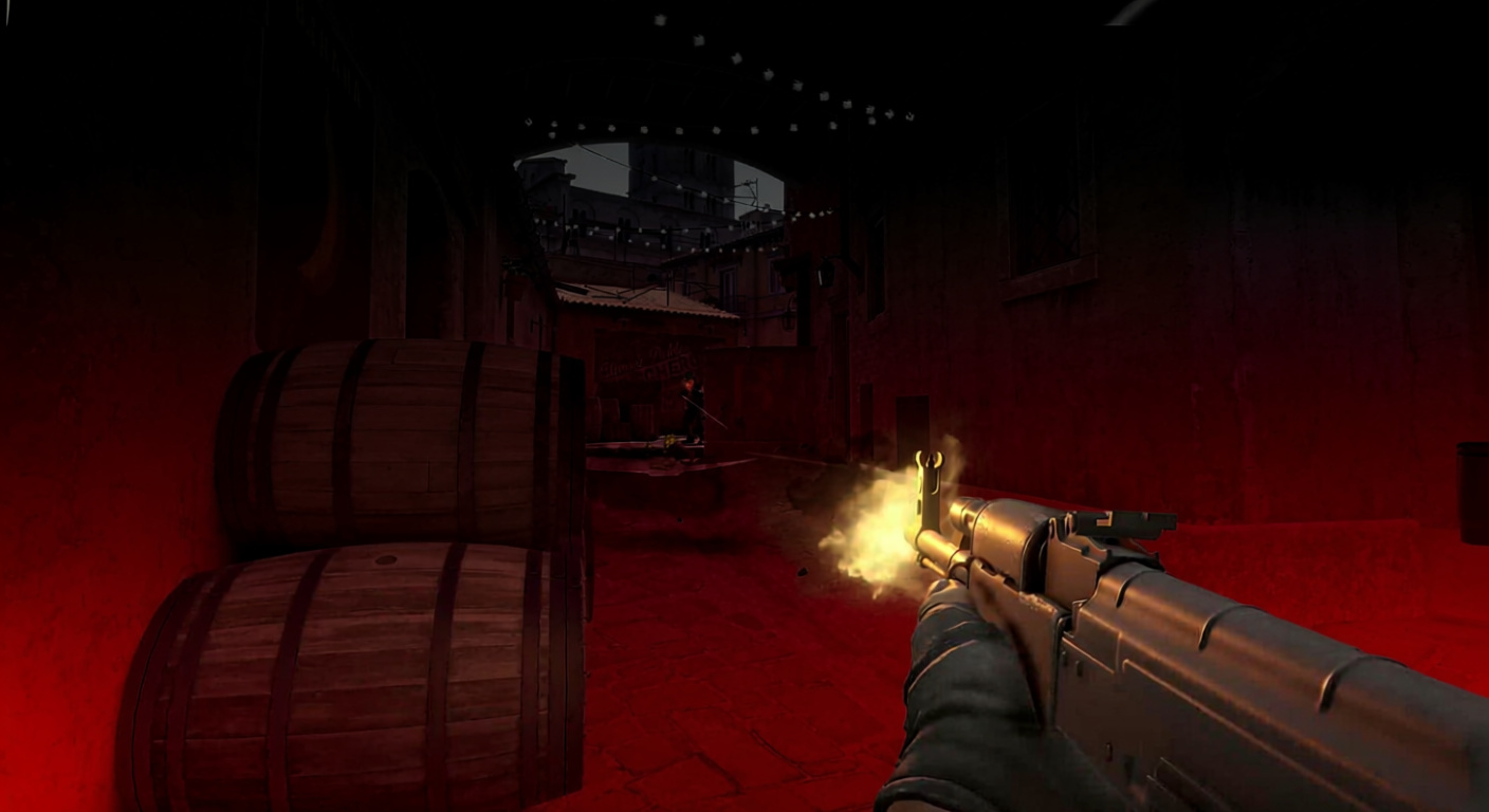CS2 combat scene
