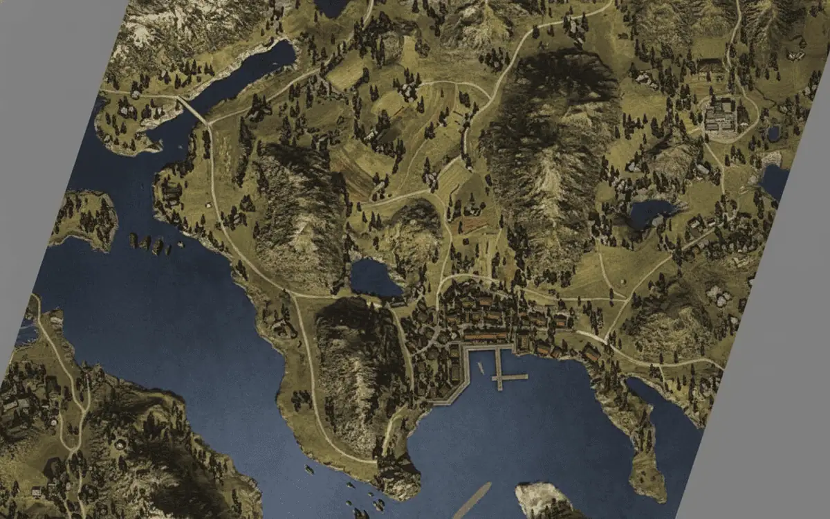Fjords map overview