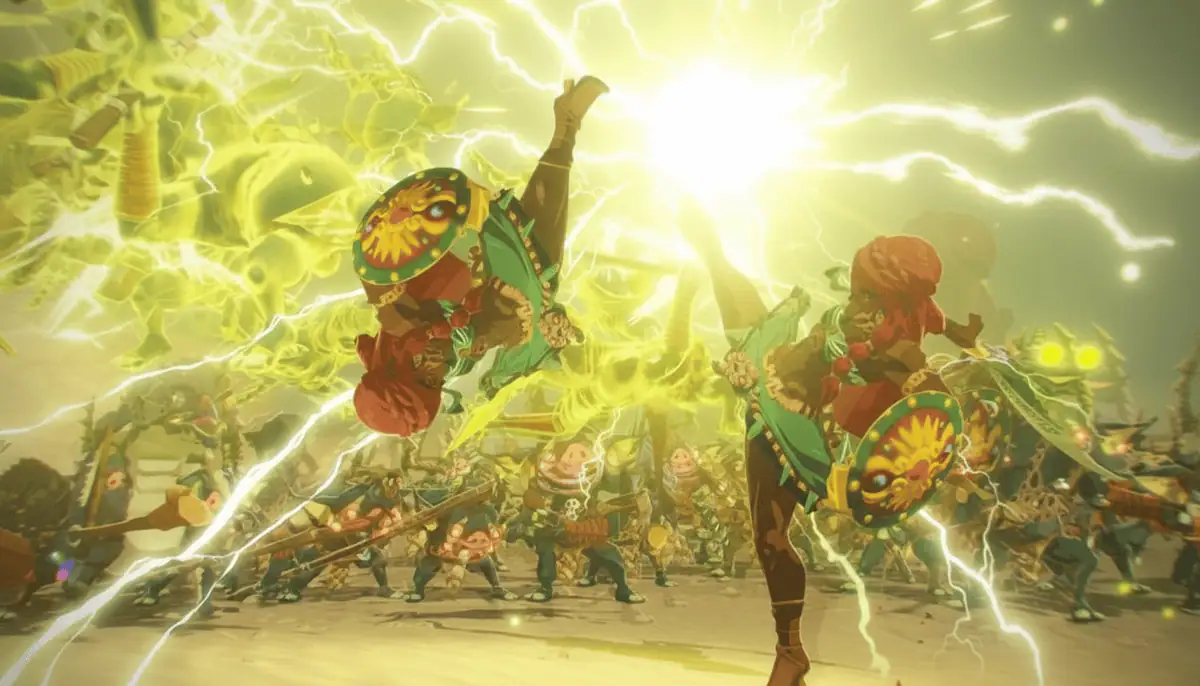 Hyrule Warriors combat screenshot