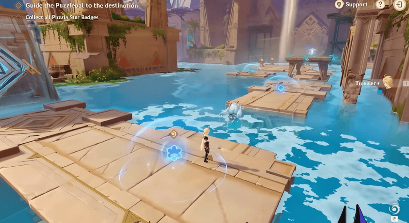 Puzzlepal gameplay scene