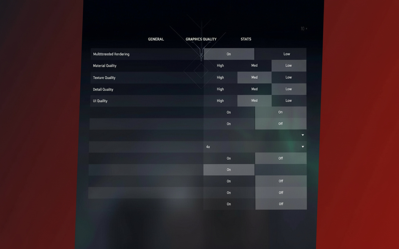 Valorant video settings